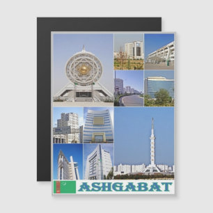 Ashgabat - Turkmenistán - Mosaico -