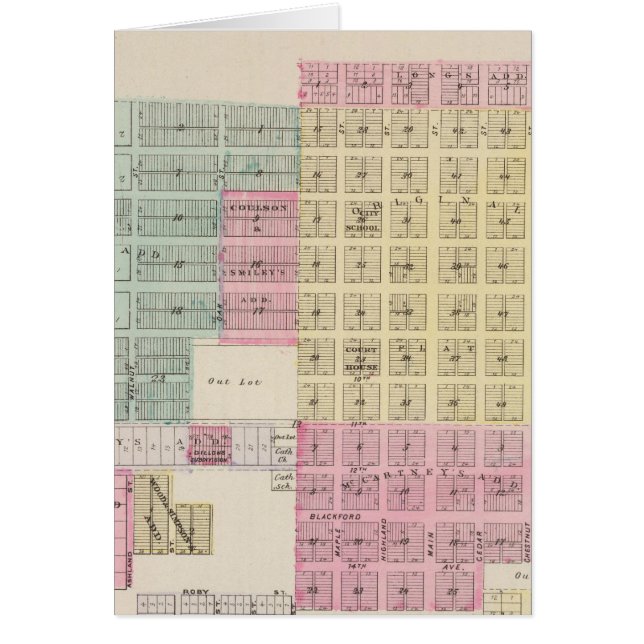 Ashland, condado de Clark, Kansas (Frente)