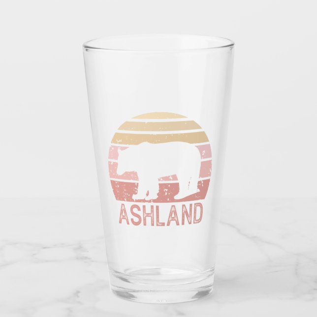 Ashland Oregon Retro Bear (Anverso)