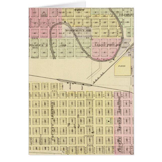 Ashland y Wahoo, Nebraska (Frente)