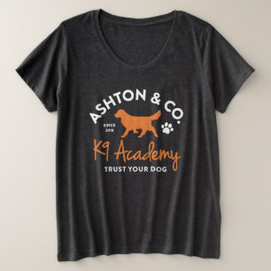Ashton & Co. K9 Academy 2c. Logo Femenino Oscuro