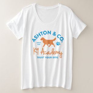 Ashton & Co. K9 Academy Logo Blanco Mujer 2c
