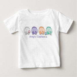 Así de linda camiseta de elefante