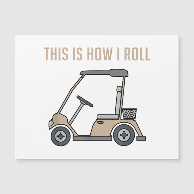 Así es como hago correr golf divertidos en carrito (Anverso)