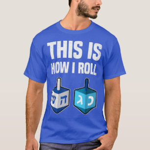 Así Es Como Monto La Camisa Hanukkah Dreidel Chanu