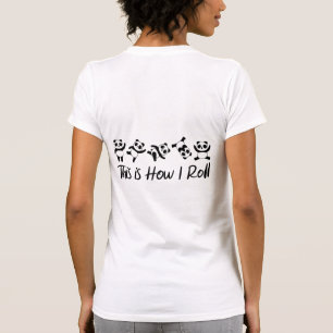 Así es como rollo camiseta