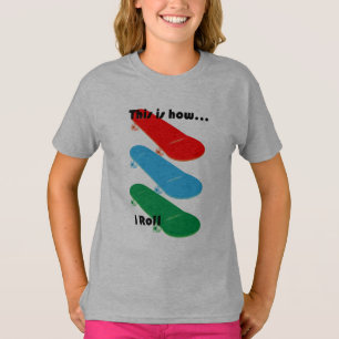 Así es como rollo el diseño - camiseta básica de C