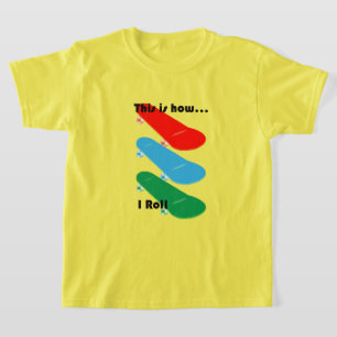 Así es como rollo el diseño - Camiseta básica para