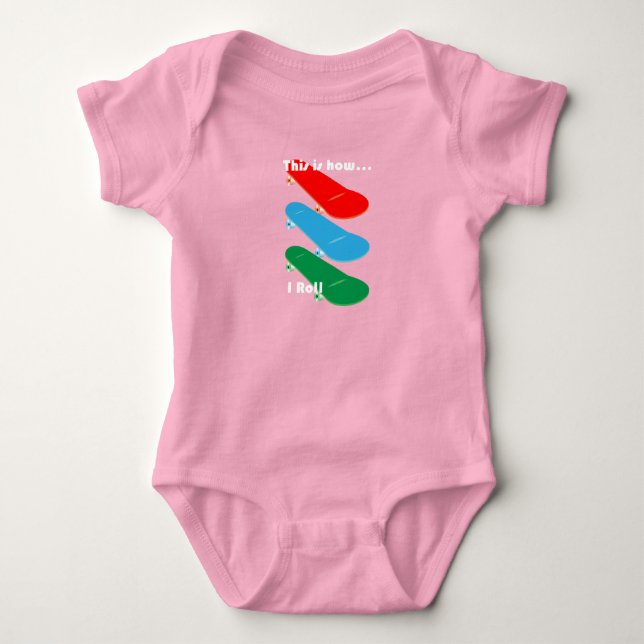 Así es como ruedo Diseño - Bodysuit de Jersey para (Anverso)