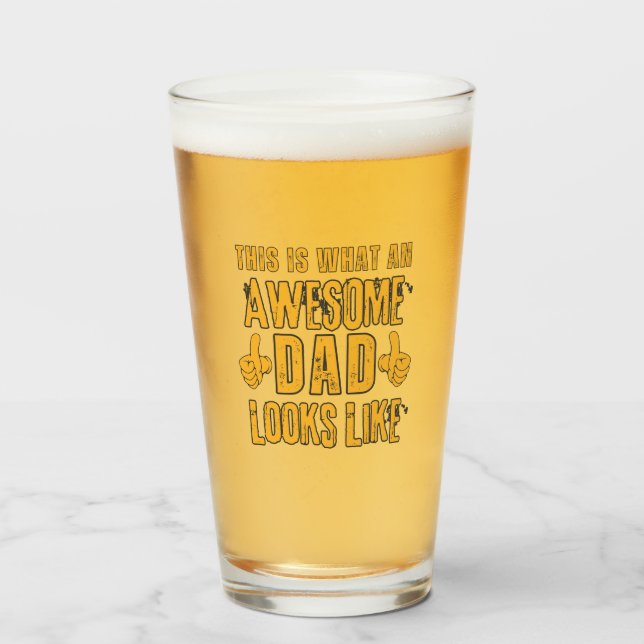 Así es como se ve un papá alucinante (Anverso (lleno))