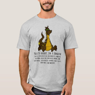 Así es, soy una camiseta de dragón