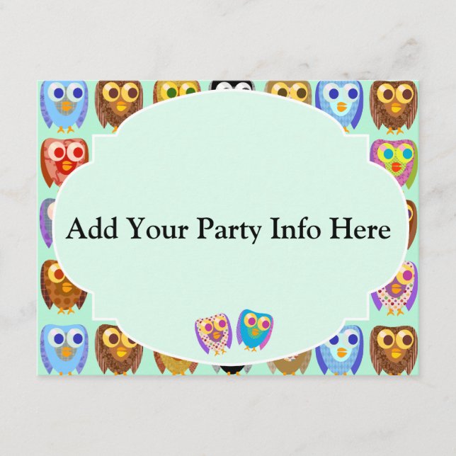 Así que búhos cutos (Anverso)