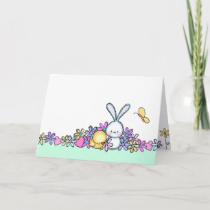 Así que dulce tarjeta de Pascua