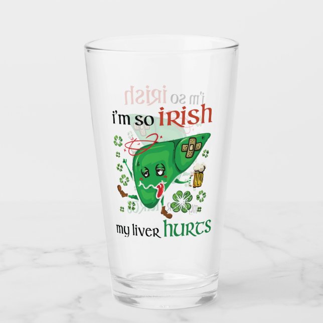 Así que el irlandés me duele el hígado (Anverso)