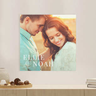 Así Que En El Amor Foto Personalizada Lienzo Envue