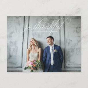 Así que gracias Boda, tarjeta postal