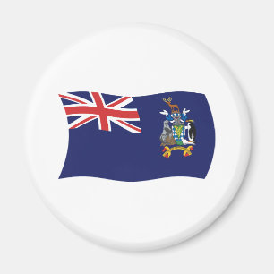 Así que imán de bandera de Georgia y Sandwich
