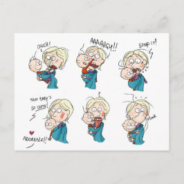 Así que postal pequeña