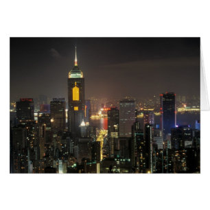 Asia, China, Hong Kong, central desde la carretera