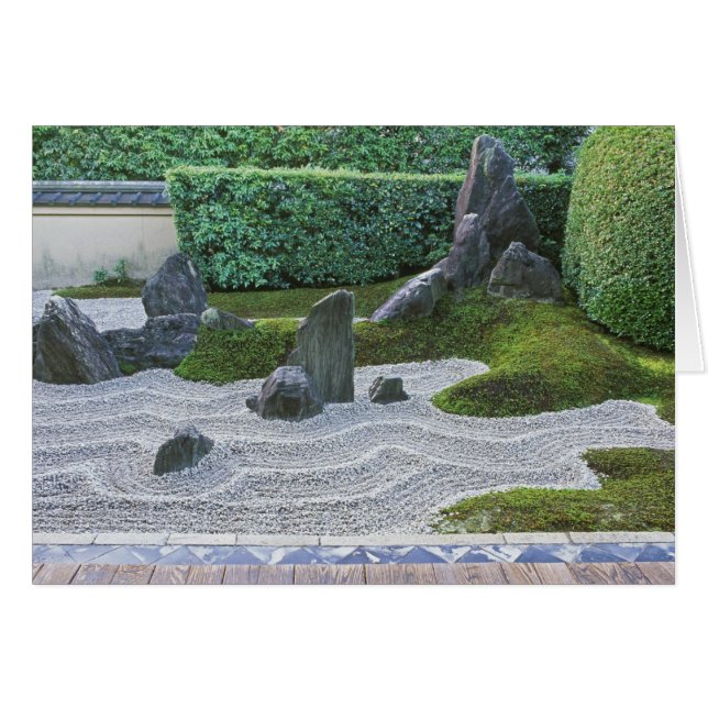 Asia, Japón, Kioto, Templo Daitokuji, Zuiho-in (Anverso (Horizontal))