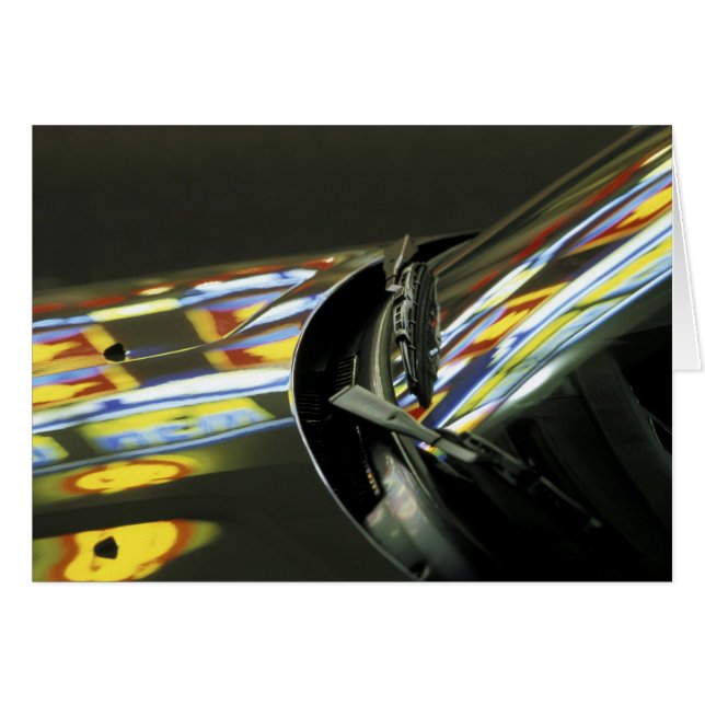 Asia, Malasia, Melaka. Reflexiones de neón en el c (Anverso (Horizontal))