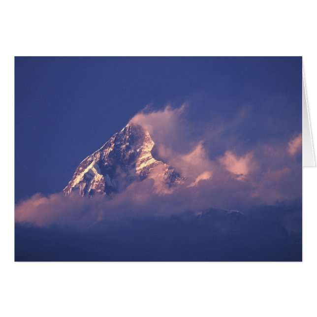 Asia, Nepal. Machhapuchhare (Anverso (Horizontal))
