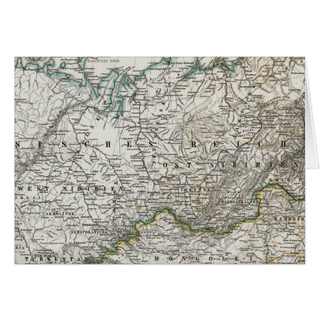 Asia septentrional y central (Anverso (Horizontal))