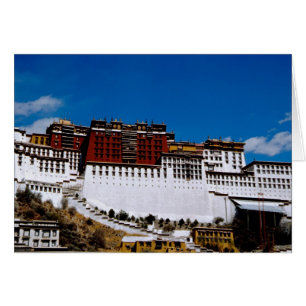 Asia, Tíbet, Lhasa, Palacio de Potala también cono