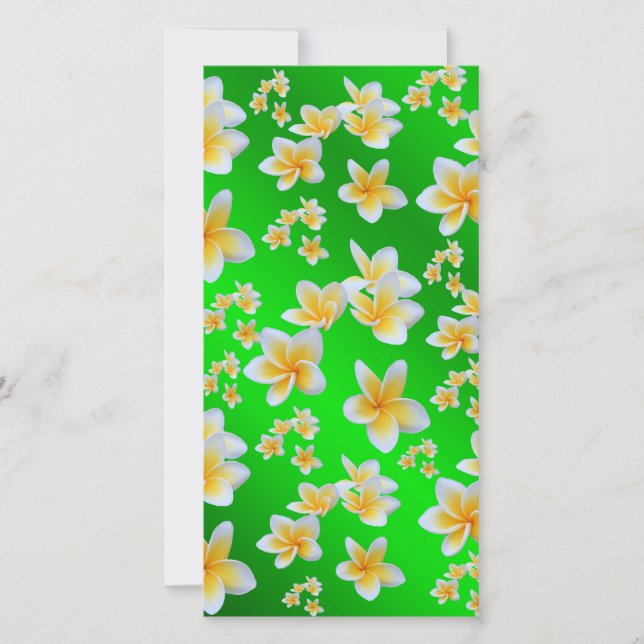 asiático, amarillo, blanco, floral, brillante, dor (Anverso)