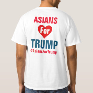 Asiáticos para la camiseta del triunfo