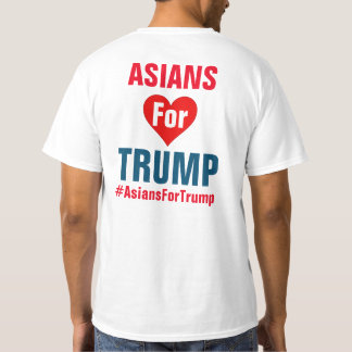 Asiáticos para la camiseta del triunfo