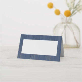 Asiento Colocar tarjeta para la colección simple de océano