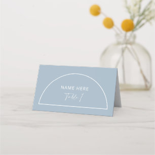 Asiento diseño de tarjeta de lugar personalizada para Eric