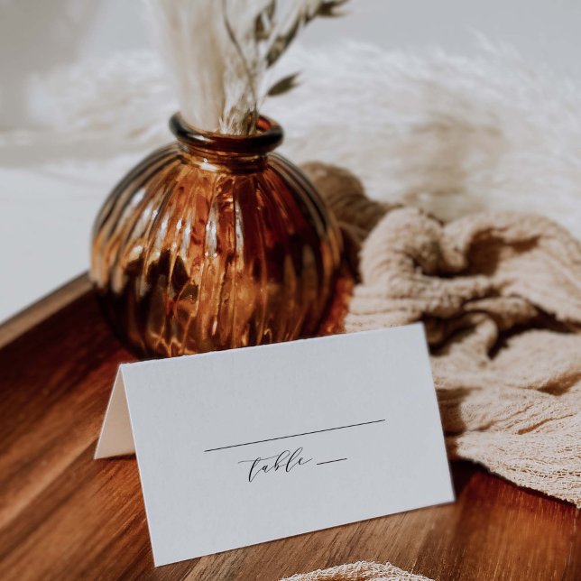 Asiento Escort J102 de la tarjeta plegada del Boda clásico (Subido por el creador)