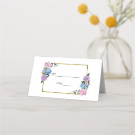 Asiento Hydrangea Place - Tarjeta de mesa