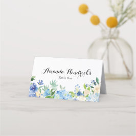 Asiento Tarjeta de acompañamiento de Boda de flores de hid
