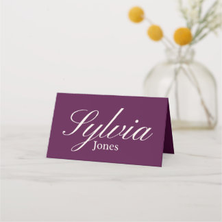 Asiento Tarjeta de acompañante de mesa plegable para boda