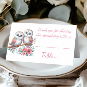 Asiento Tarjeta de acompañante para boda rústica boho de p