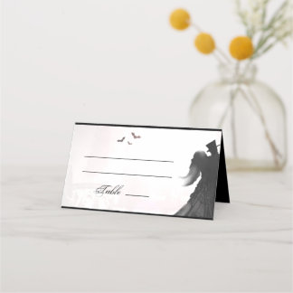 Asiento Tarjeta de lugar Boda de Gothic Lover