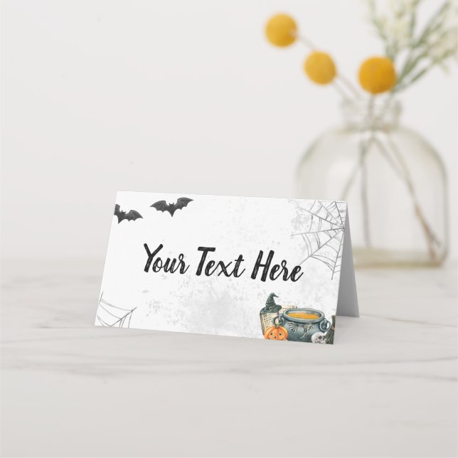 Asiento Tarjeta de lugar doblada (Anverso)