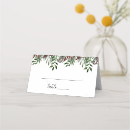 Asiento Tarjeta de lugar Evergreen