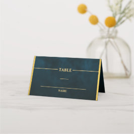Asiento Tarjeta de lugar singularmente para hadas de oro v