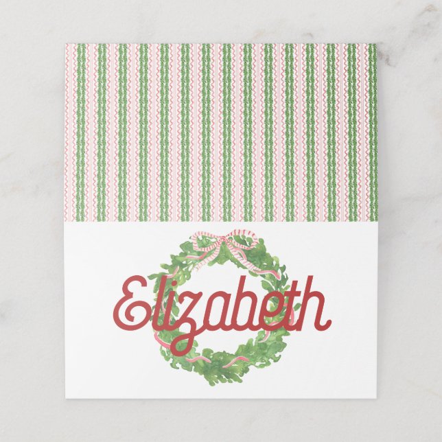 Asiento Tarjeta de posición plegada de la cinta roja (Exterior desplegado)