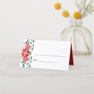 Asiento Tarjeta para la cena de navidades Decoración