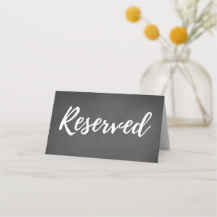 Asientos de mesa de Boda de tarjetas de plaza rese