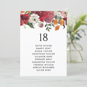 Asientos de mesa para Bodas de Amarilis y Mamáes b