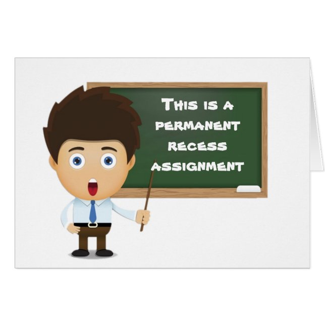 ***ASIGNACIÓN DE JUBILACIÓN*** PARA UN GRAN PROFES (Anverso (Horizontal))