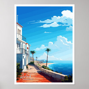 Asilah Marruecos ilustracion de Viaje de Arte