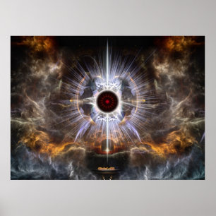 Asilo De Composición De Arte Fractal Ligero