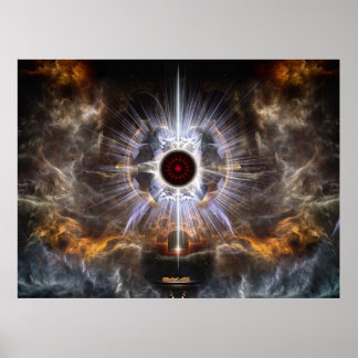 Asilo De Composición De Arte Fractal Ligero